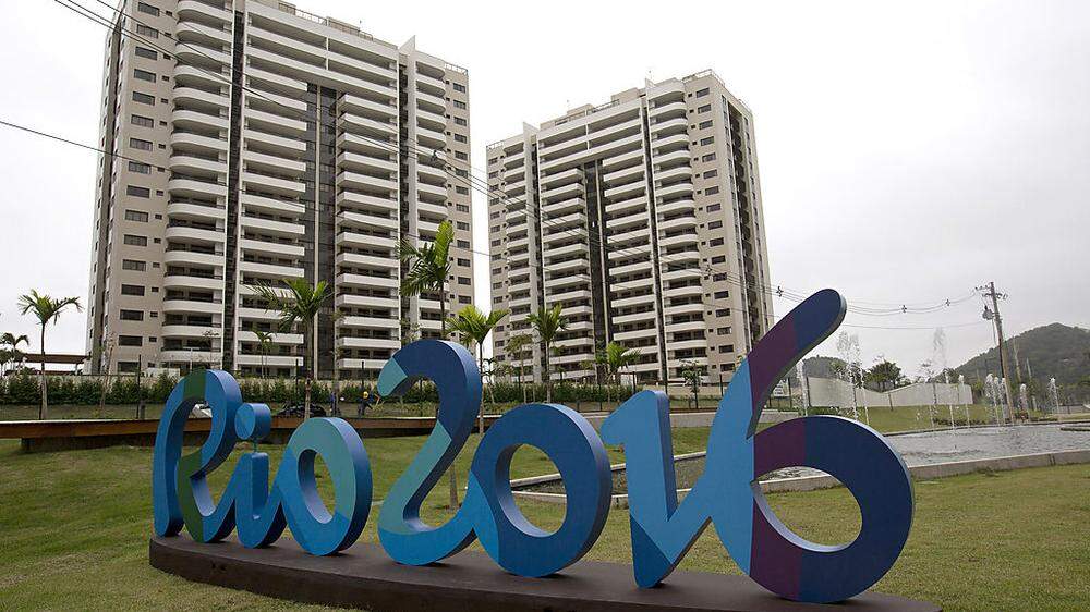 Zumindest das Olympische Dorf soll so gut wie fertig sein