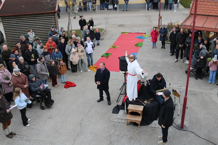 Die ergreifende Darstellung des Leidens Jesu, war heuer wieder ein elementarer Teil des Pöllinger Palmsonntag.