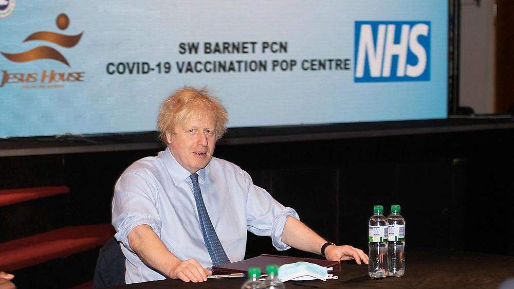 Boris Johnson: &quot;Keine einzige Impfung blockiert&quot;