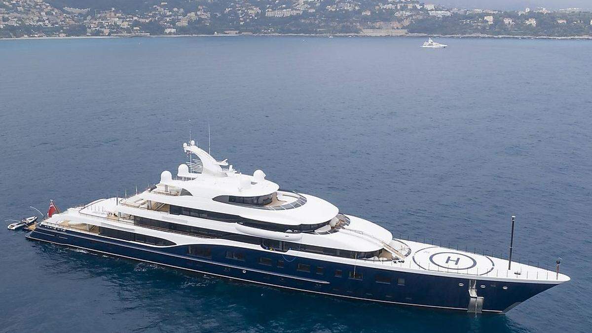 Bernard Arnaults Luxusyacht „Symphony“ 