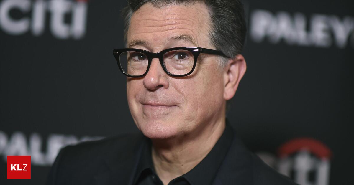This is the new hosting role for Stephen Colbert
