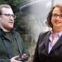 „Rehkitzretter“ Michael Roßmann  (links) sowie Beraterin und Trainerin Maria Radinger (rechts)