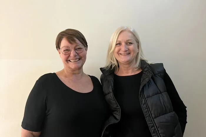 Irene Scheucher (Wetti) und Dagmar Ecker (Trixi)