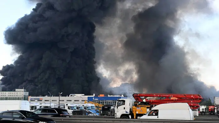 Vor einer Woche hatte die Ukraine bereits ein Wildberries-Logistikzentrum in St. Petersburg angegriffen