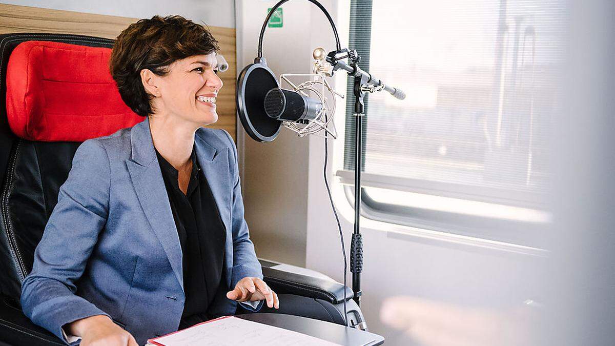 SPÖ-Chefin Pamela Rendi-Wagner im Podcast-Interview mit der Kleinen Zeitung