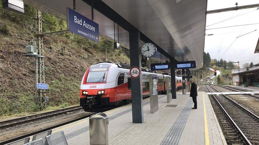 Der schreckliche Unfall hat sich am Gelände des Bahnhof Bad Aussee ereignet