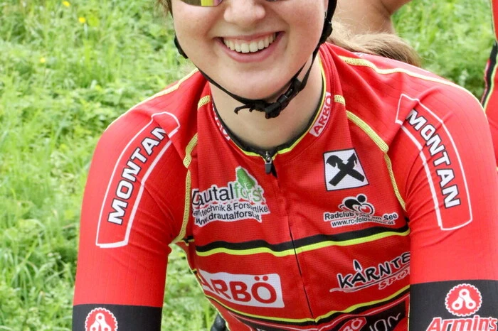 Und das sind die „Kärntner Radbergkönige“ vom Samstag: Lara Maierbrugger (ARBÖ ASKÖ RC Feld am See; Foto) sowie Marko Goritschnig (RC ARBÖ KAC). Ihre Zeiten: 23.43 und 17.59 Minuten. 