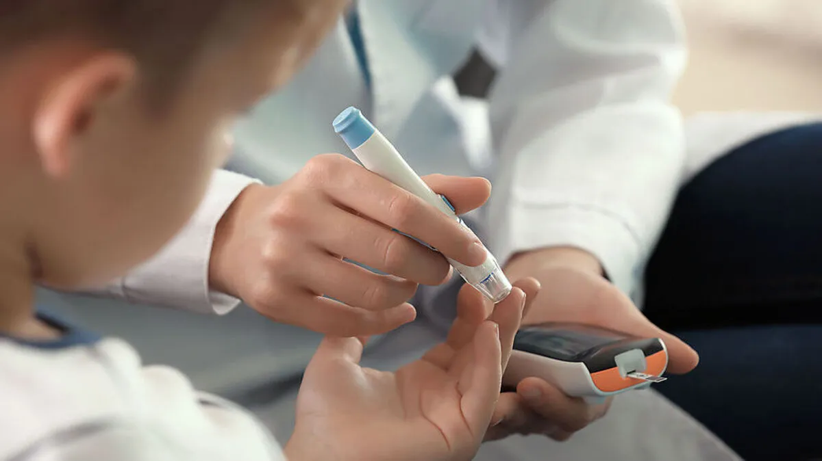 Kleinkinder, die an Diabetes leiden, haben ausgeprägte Blutzuckerschwankungen