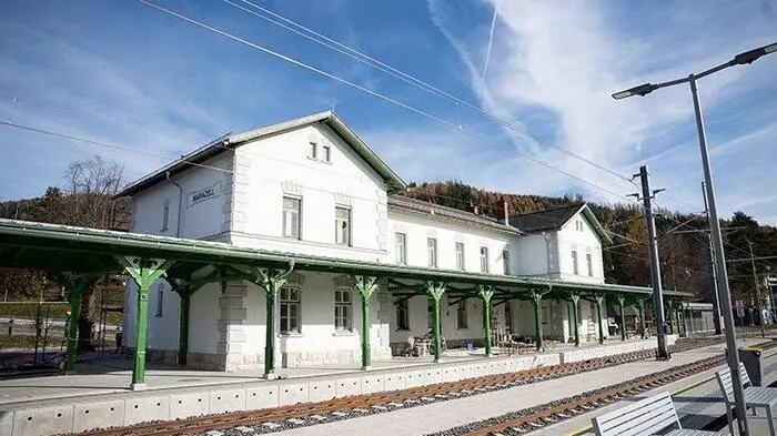 Der Bahnhof Mariazell wurde 2024 umfassend modernisiert