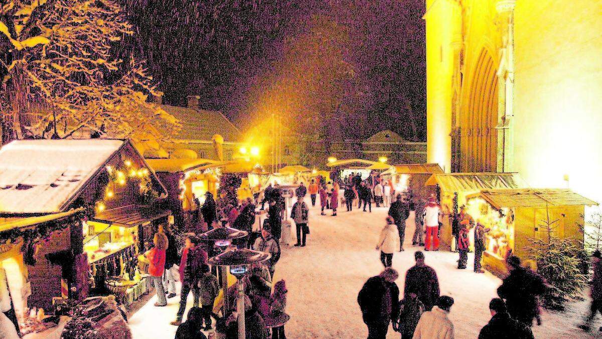 Der Adventmarkt im Stift Admont verzaubert mit seinem  einzigartigen Flair. Er ist von 8. bis 11. Dezember geöffnet,  täglich von 11.30 bis 19 Uhr