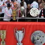 Der FC Bayern will erneut ein Triple feiern