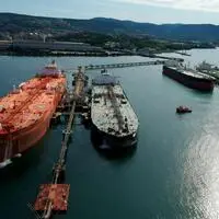 Im Seehafen in Triest wurden im ersten Halbjahr 208 Tanker gelöscht