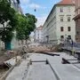 Die Neutorgasse ist derzeit eine einzige Baustelle für die Innenstadtentflechtung