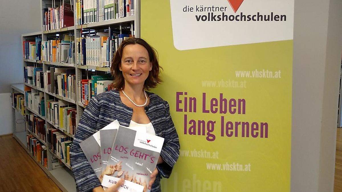 Isabella Penz bietet im kommenden Jahr in der Region insgesamt 430 Kurse, 256 in Feldkirchen und 174 in St. Veit 