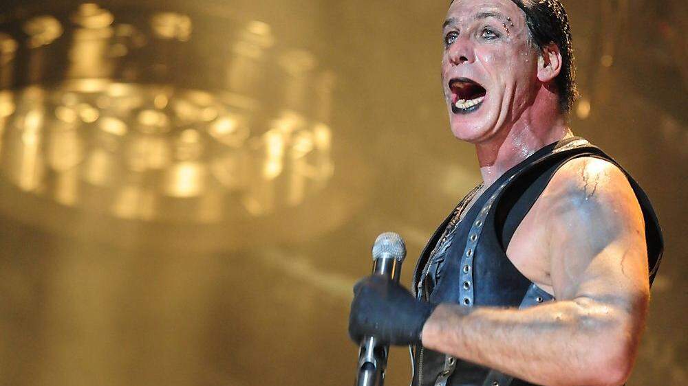 Sänger Till Lindemann kommt mit Rammstein nächstes Jahr nach Kärnten