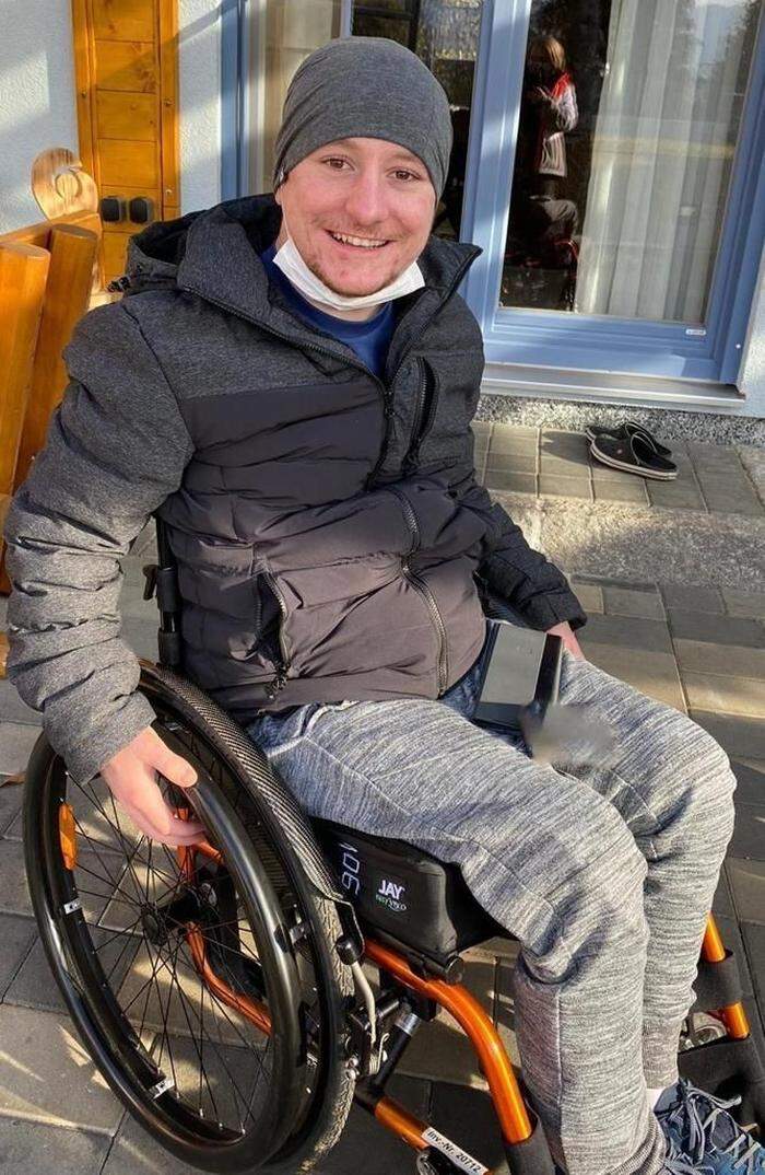 Manuel Rußheim ist seit seinem Unfall auf den Rollstuhl angewiesen