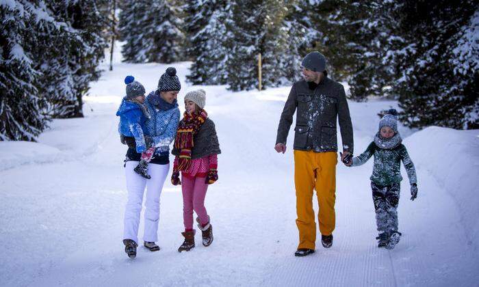 Ob Sie skifahren, rodeln oder einfach nur spazieren gehen – Familienzeit ist Balsam für die Seele.