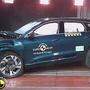 Der elektrische Audi e-tron im Crashtest