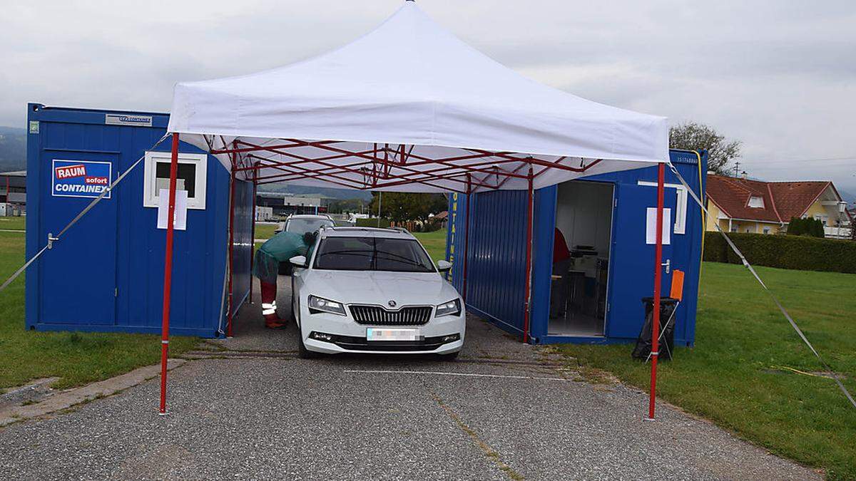 130 Corona-Tests können täglich am Marktgelände in Kleinedling durchgeführt werden