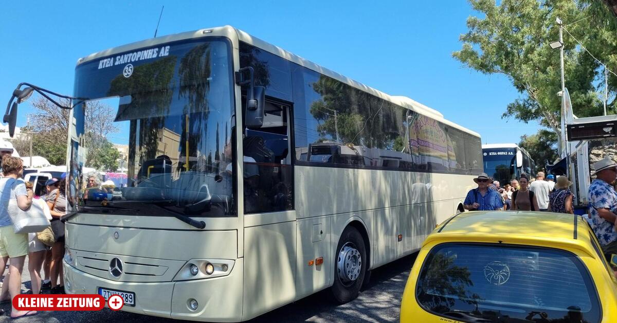 Comment un car postal de Carinthie arrive-t-il sur une île grecque ...