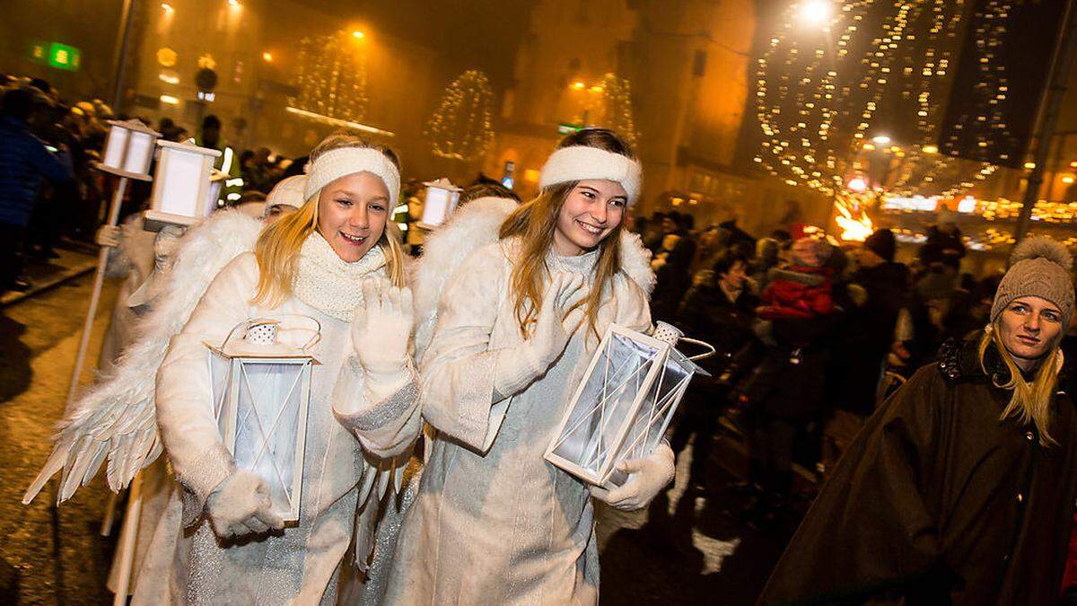 Villach auf dem Weg zur Christkindl-Hauptstadt.