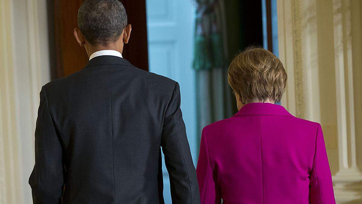 Barack Obama, Angela Merkel