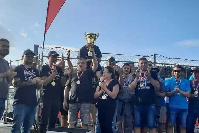 Nach dem Autoslalom-Saisonfinale konnte gejubelt werden.