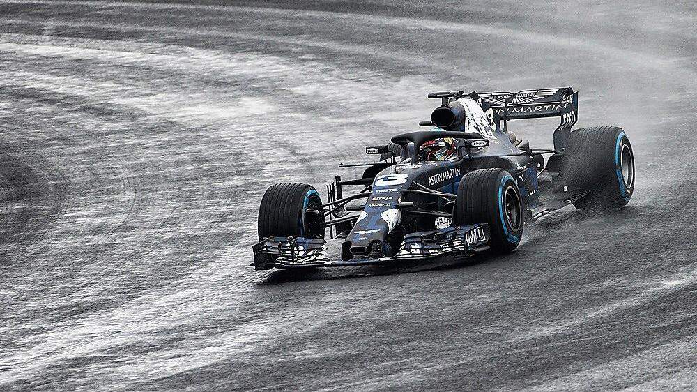 Daniel Ricciardo drehte die ersten Runden