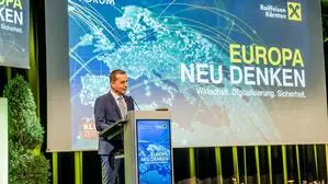 Raiffeisenlandesbank-Vorstandssprecher Manfred Wilhelmer als Gastgeber: „Europa neu denken beginnt mit unseren Unternehmungen“