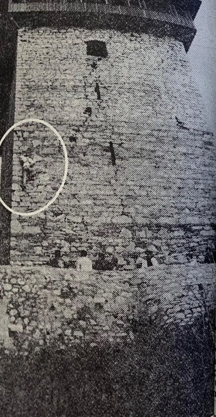 Werner Hörner bei der Erstbesteigung des Annaturmes