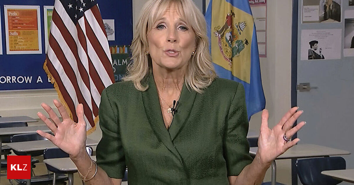 Jill Biden Ruft Zur berbr ckung Von Gr ben In Den USA Auf Kleine Zeitung