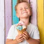 Abhilfe gegen die Hitze ist oft nur noch ein großes Eis