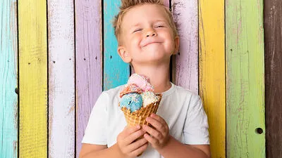 Abhilfe gegen die Hitze ist oft nur noch ein großes Eis