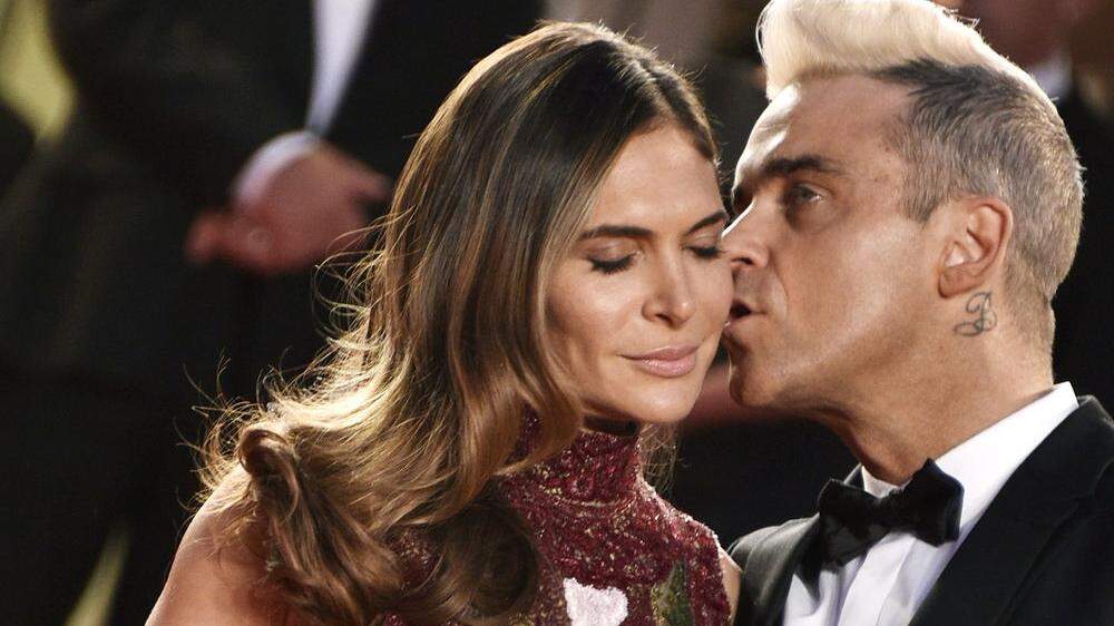 Freuen sich über ihr viertes Kind: Ayda Field und Robbie Williams