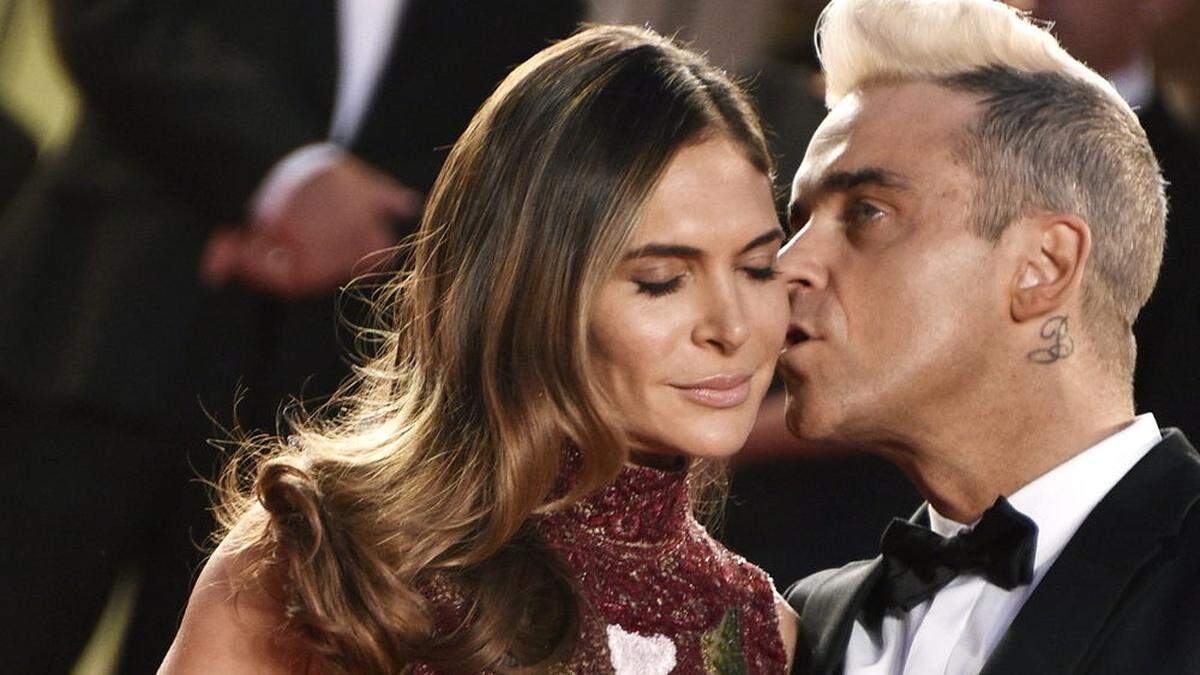 Freuen sich über ihr viertes Kind: Ayda Field und Robbie Williams