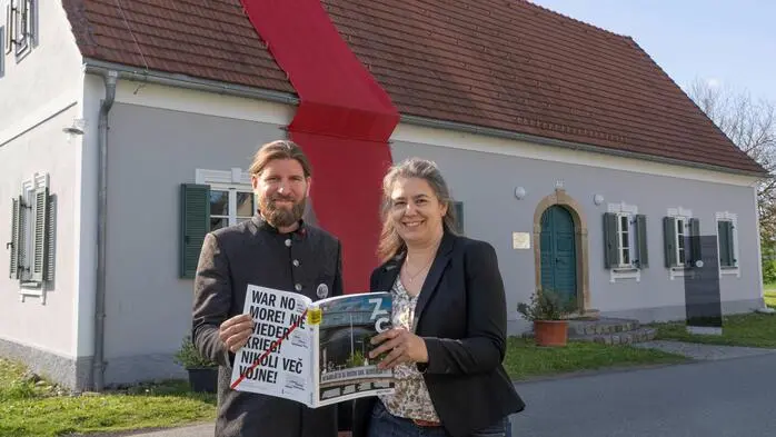 David Kranzelbinder und Susanne Weitlaner vom Pavelhaus freuen sich auf zahlreiches Publikum bei der kommenden Eröffnung