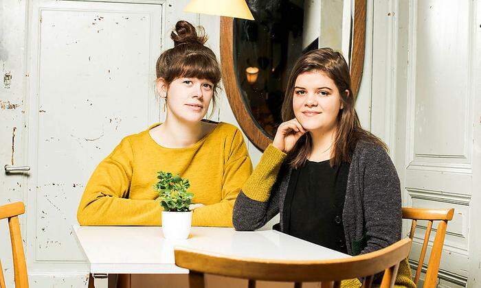 Die Jungdesignerinnen Marie Nemeth und Silvia Stocker bündeln ihre Ideen in "Studiotut" 