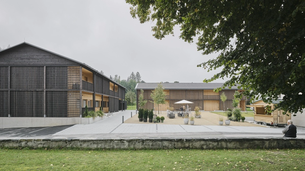 Eine GerambRose für das neue Dorfzentrum von Teufenbach