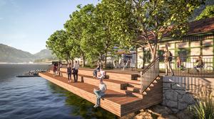 So soll der neue Seepark in Annenheim aussehen