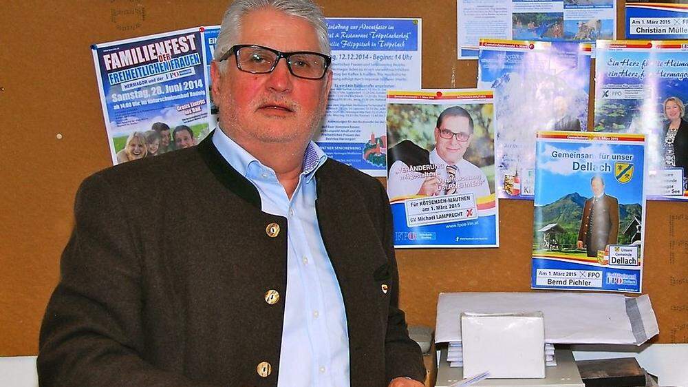 FPÖ-Bezirksparteiobmann Helmut Haas will noch parteiinterne Gespräche führen