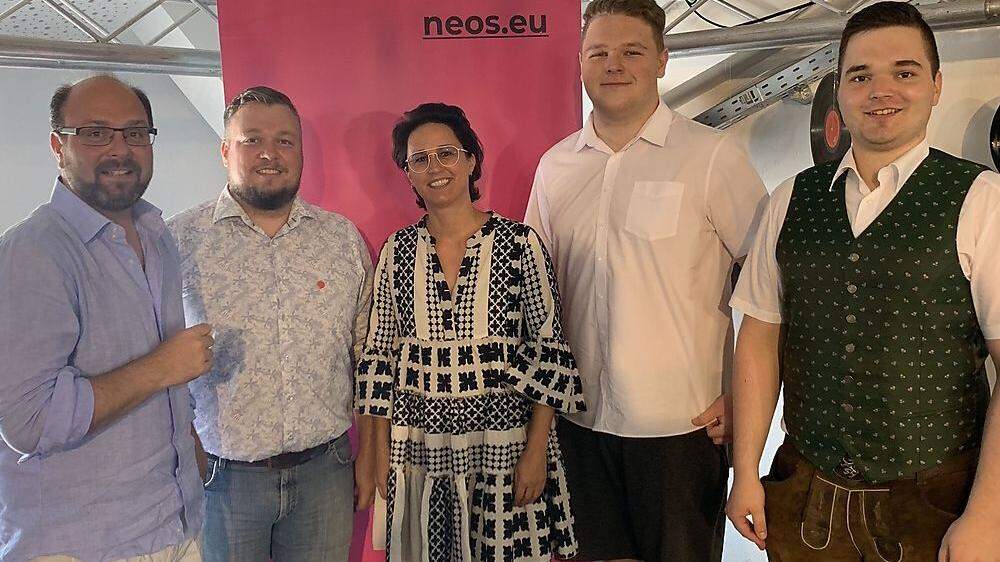 Die Kandidaten der Neos für die Nationalratswahl für den Wahlkreis 6B (Oststeiermark)