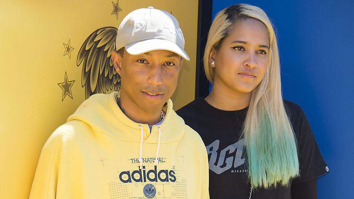 Pharrell Williams und Ehefrau Helen Lasichanh