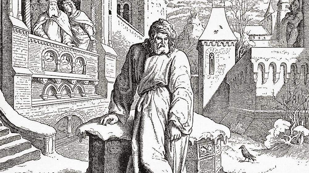 Als Gang nach Canossa bezeichnet man den Bitt- und Bußgang des römisch-deutschen Königs Heinrich IV.  zu Papst Gregor VII. zur Burg Canossa