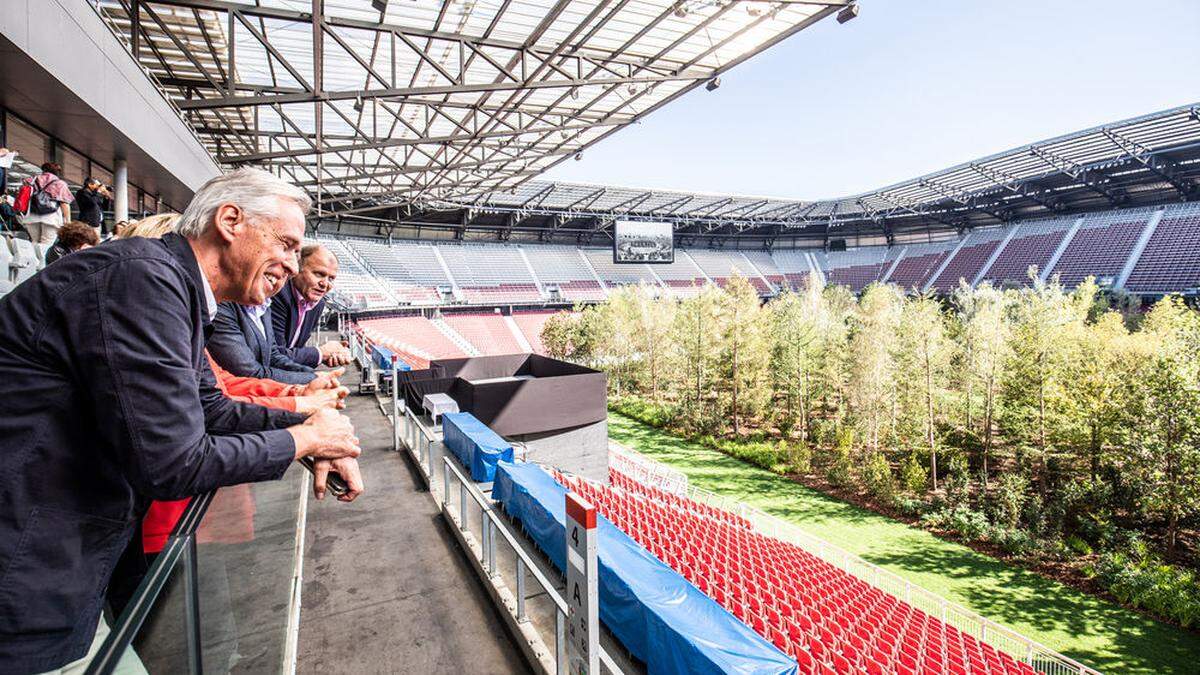 Am Sonntag soll sich das Stadion füllen