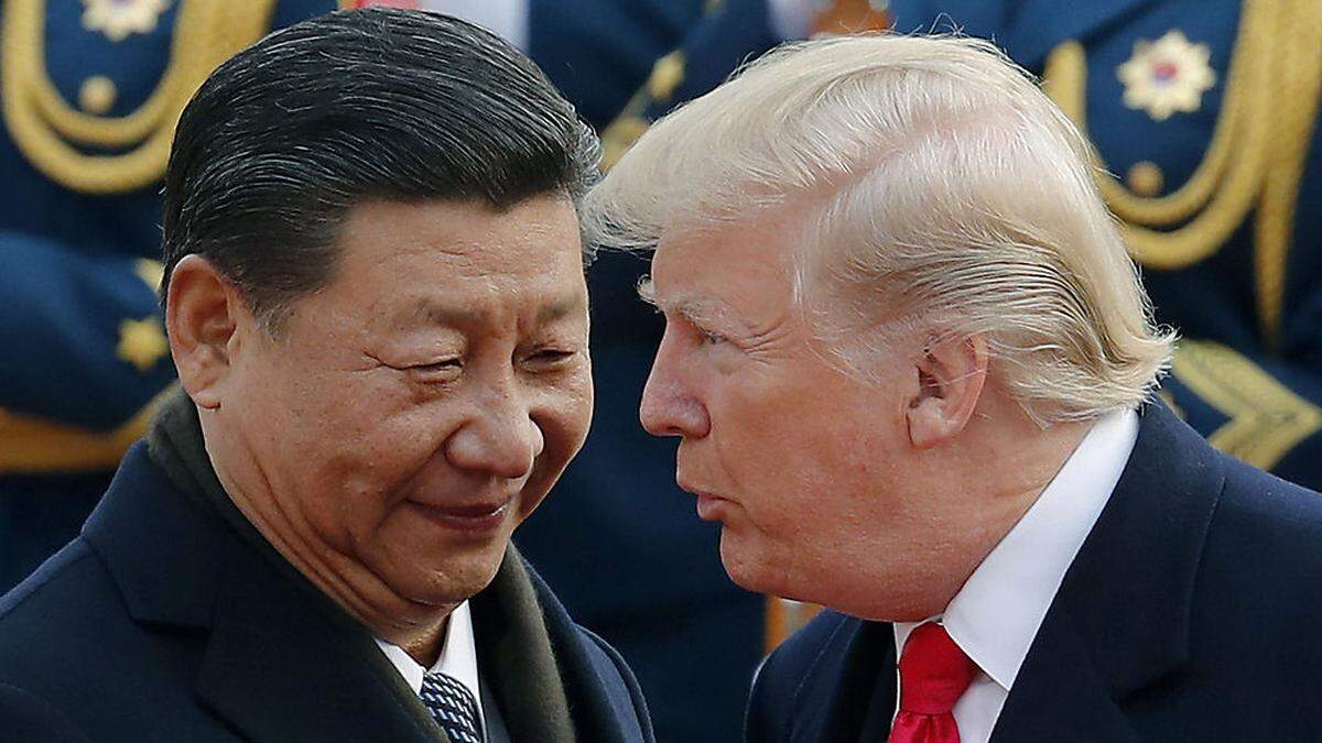 Donald Trump, Xi Jinping im November 2017