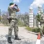 Checkpoint Hochgraßnitzberg: Auch hier sind zwei "Verlängerer" im Einsatz