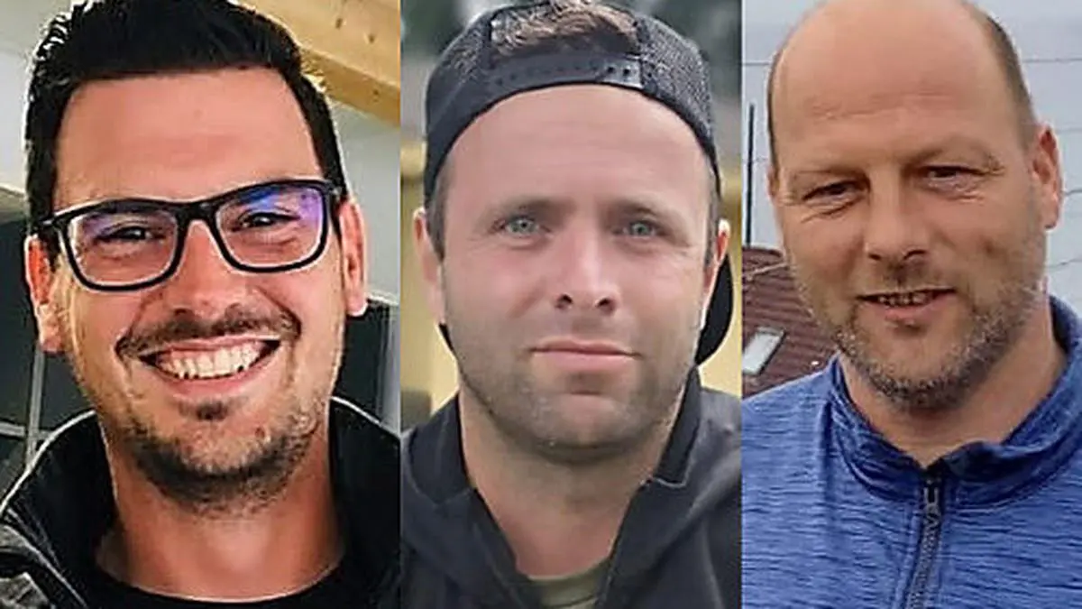 Von links: Rafael Pötschger,  Marco Nussbaumer und Christian Zuschnig 