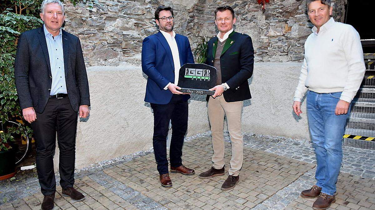 Für die neuen Chefs von Egger Stein gab es einen Empfang im Rathaus Murau