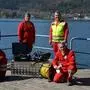 Die Mitglieder der Wasserrettung freuen sich über die Neuanschaffung