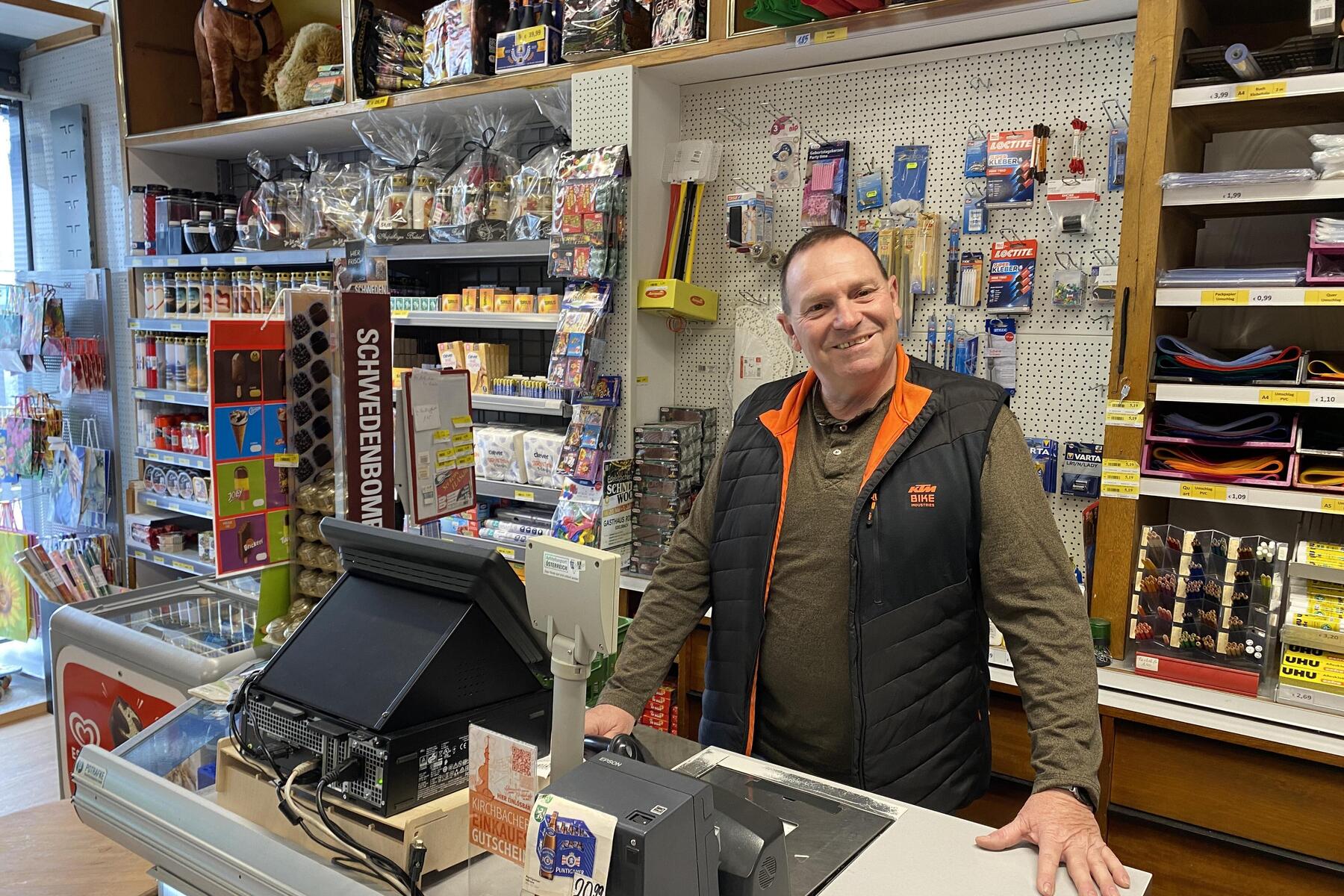 Peter Grasmugg sucht Nachfolger für Kirchbacher Traditionskaufhaus